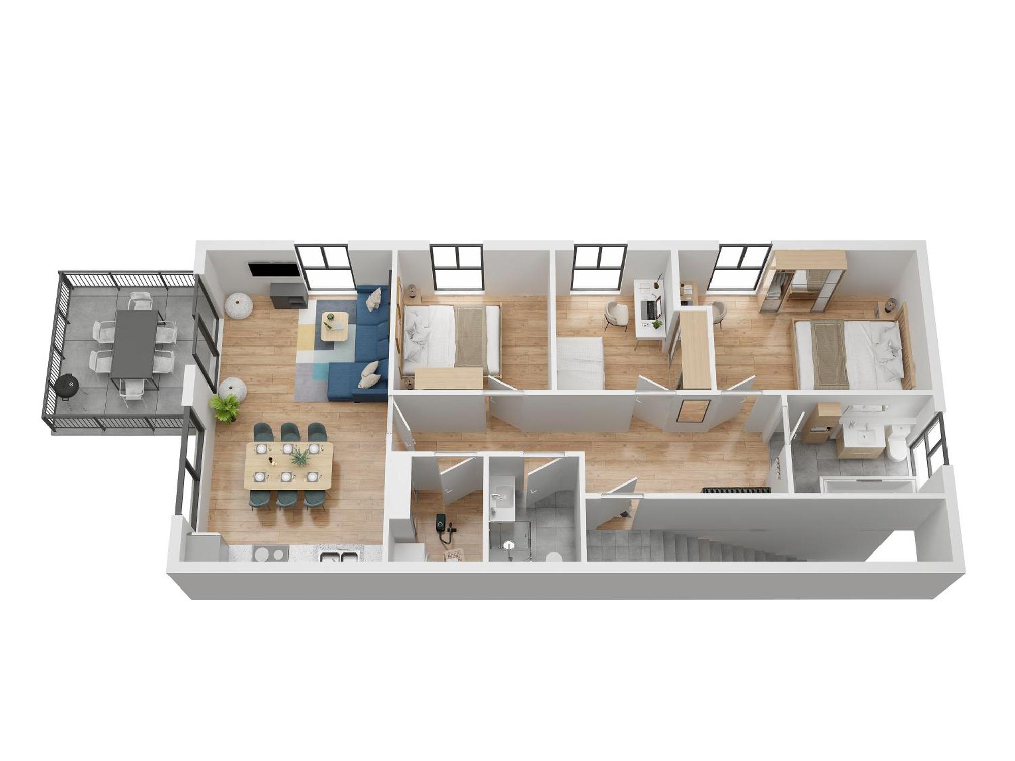 Moderne & Familienfreundliche Ferienwohnung Am Goitzschesee Pouch Ngoại thất bức ảnh